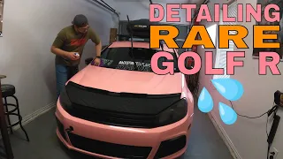 Detailing My RARE VW Golf R For A Car Show!