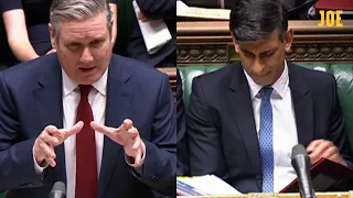 HIGHLIGHTS: Keir Starmer rinses Rishi Sunak for shoddy Rwanda plan at PMQs