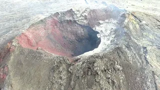 Fagradalsfjall Volcano after one year, April 1 2022