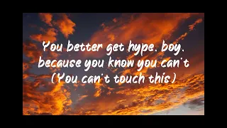 You Can't Touch This MC Hammer Lyrics HD Quality Sound and Video