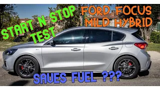 Ford Focus mild hybrid Start n Stop TEST | Saves Fuel ? 1.0 Ecoboost mHEV