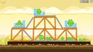 Official Angry Birds walkthrough for theme 5 levels 16-21