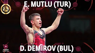 GOLD GR - 55 kg: E. MUTLU (TUR) v. D. DEMIROV (BUL)