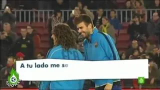 Emotiva carta de Piqué a Puyol