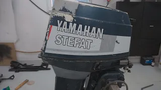 Välillä muutakin kuin autoja - 30hp Yamahan stefojen vaihto