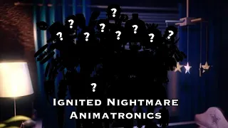 FNAF 4: Ignited Nightmare Animatronics (Speed Edit #8)
