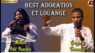 ADORATION ET LOUANGE 🙏 MEDINE PETIT HOMME 🙏 GREGORY TOUSSAINT🙏La Lumière de Dieu🙏