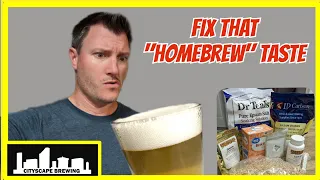 Beer got that "HOMEBREW" Taste?!?  SIMPLE adjustments to PREVENT it!