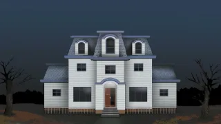 Windows Haunted House Screensaver