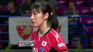 Table Tennis Polish Open Per-4 Final Jepang (KATO MIYU) vs China (Yu MenGyu)