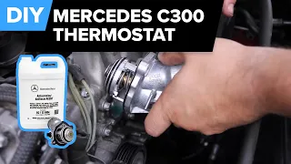 How To Replace Mercedes Thermostat (W204 C300) FCP Euro