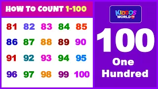 How to Count 1 to100 Chart - Learning Number Counting for Children