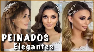 PEINADOS RECOGIDOS PARA FIESTA MODA MUJER 2024 TENDENCIAS DE PEINADOS ELEGANTES | Moda y Tendencias