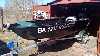 Обзор лодки Гунч (GOONCH) от заказчика г.Вологда