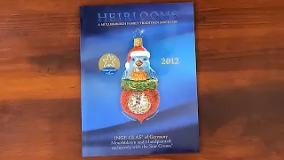 🎄 2012 ASMR Catalog Flip Through: Inge-Glas of Germany Heirlooms Christmas Ornaments