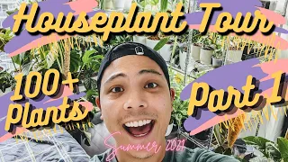 Houseplant Tour 2021💚: SUMMER EDITION 🌞 (PART 1) - 100+ PLANTS | MY ENTIRE PLANT COLLECTION