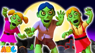 Zombie Finger Family in Zombieland + More 3D Spooky Halloween Songs for kids by @AllBabiesChannel