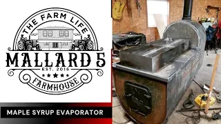 MAKE YOUR OWN MAPLE SYRUP | YOU CAN BUILD THIS! | OIL TANK Maple Syrup Evaporator 🍁