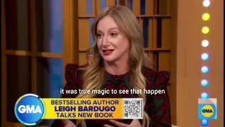 Leigh Bardugo Talks “Shadow and Bone” On Good Morning America