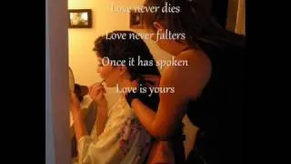 Love Never Dies - Sierra Boggess LYRICS ON SCREEN