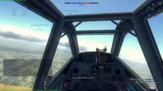 War Thunder - BF109-G2 flying with Jg2 Squadron