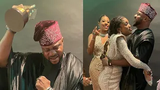 MOMENT ODUNLADE ADEKOLA CELEBRATES AS HE WINS AMVCA 2022