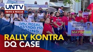 Rally kontra sa disqualification case ni Legazpi City Mayor Geraldine Rosal, isasagawa ngayong Lunes