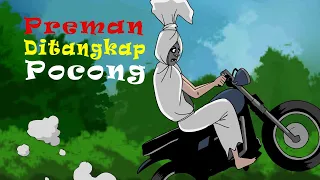 Preman Ditangkap Pocong - Kartun Hantu Lucu