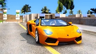 Lamborghini Aventador Roadster - GTA San Andreas | EnRoMovies _REVIEW