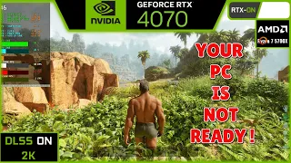 ARK SURVIVAL ASCENDED : RTX 4070 - EPIC SETTINGS RTX DLSS ON 2K