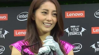 熊切あさ美、セクシーなミニ丈“仮装”で登場！「Lenovo Presents シブハロ 2015」2　#Asami Kumakiri　#SHIBUYA HALLOWEEN