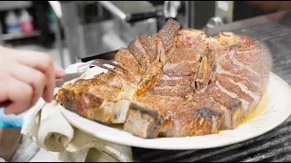 High-End steaks! Benjamin's steak house - T-bone steak