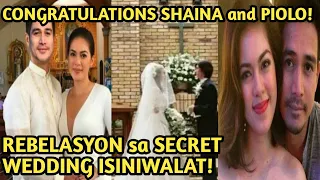 SECRET WEDDING nina SHAINA Magdayao at PIOLO Pascual sa Santo Domingo Church ISINIWALAT NA!