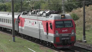 ЭП1М-615 с поездом №511 Новороссийск - Воркута