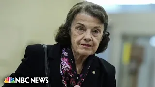 California Senator Dianne Feinstein hospitalized after a minor fall in her home