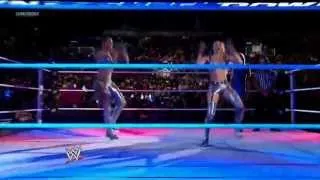 WWE Smackdown 2013 09 27 Cameron w Naomi vs AJ Lee w Tamina HD Full Match