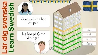 Vilken våning bor du på SFI / Which floor are you living on in swedish (2020)