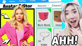 Mache niemals MEAN GIRLS mit Burn Book Account in Roblox wenn Du Regina George in rosa nicht magst