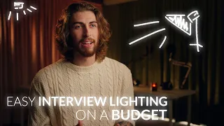 Budget Interview Lighting