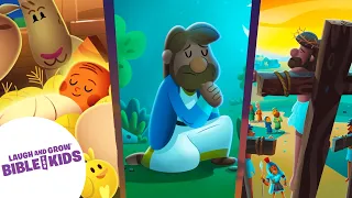 The Story of Jesus for Kids (The Easter Story and Christmas Story) | Bible Stories for Kids