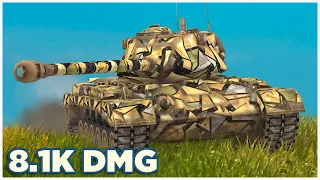 M46 Patton • 8.1К УРОНА • 5 ФРАГОВ • WoT Blitz