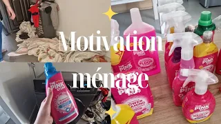 Motivation ménage avec THE PINK STUFF 💪🏽