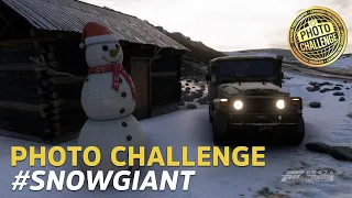 Forza Horizon 5 - #SNOWGIANT Photo Challenge #shorts