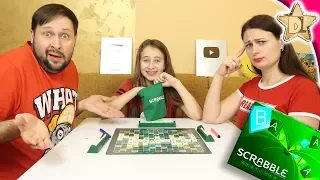 We play Scrabble. Make a word challenge