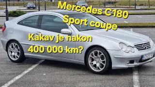 Mercedes C180 sport coupe - test, kakav je nakon 400 000 km