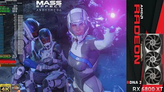 Mass Effect Andromeda Ultra Preset 4K | RX 6800 XT | Ryzen 9 3950X