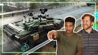 Tank Commander REACTS to Battlefield Tanks | Total Recoil