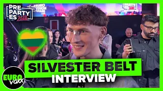 🇱🇹 SILVESTER BELT - ‘LUKTELK’ (INTERVIEW) // Madrid PrePartyES 2024 // Lithuania Eurovision 2024