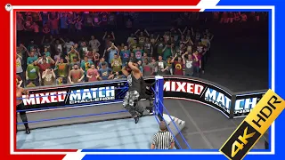 WWE2K23 Team CM Punk vs. Team John Moxley: Which Team Will Win?  4K gameplay #wwe2k23