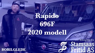 Hvordan bruke bobil? Rapido 696F 2020 modell